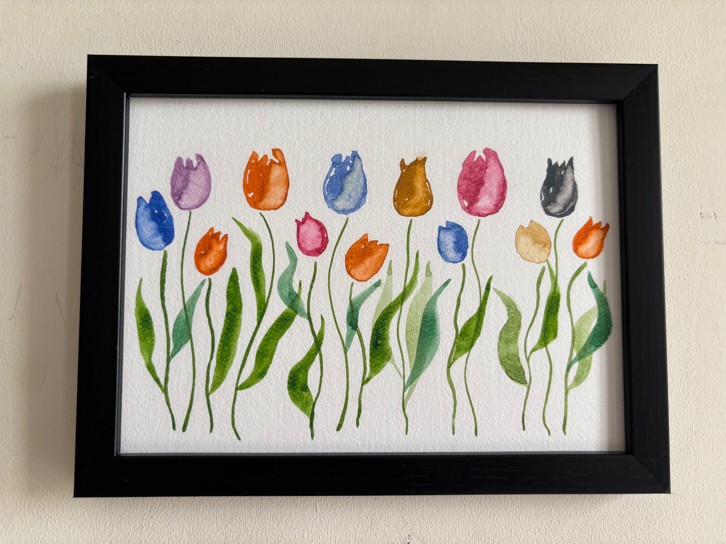 Tulips in bloom