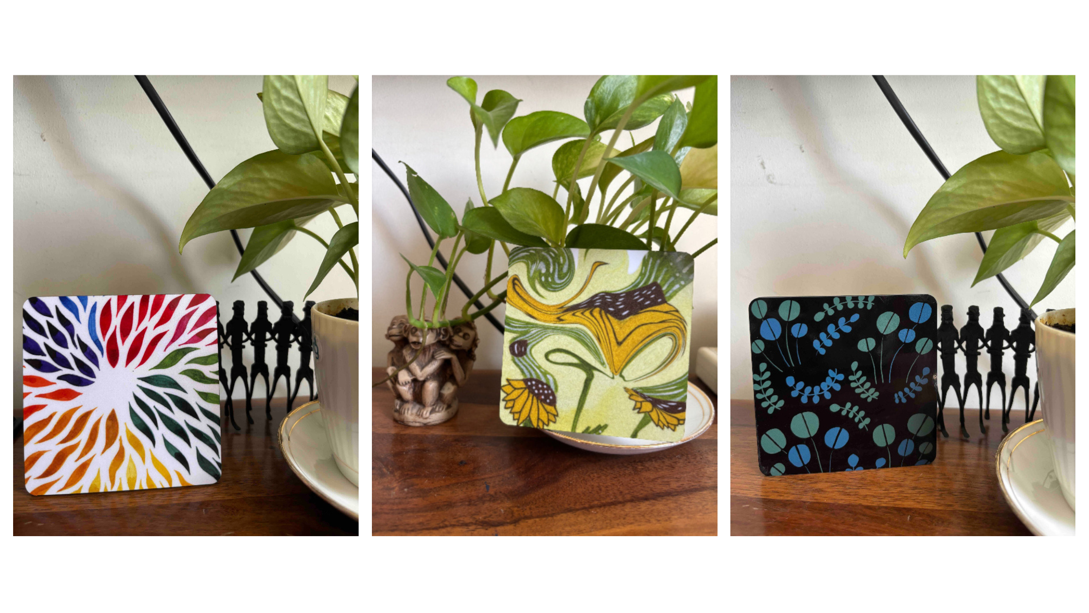 MDF and Acrylic coasters by Creative Coupling