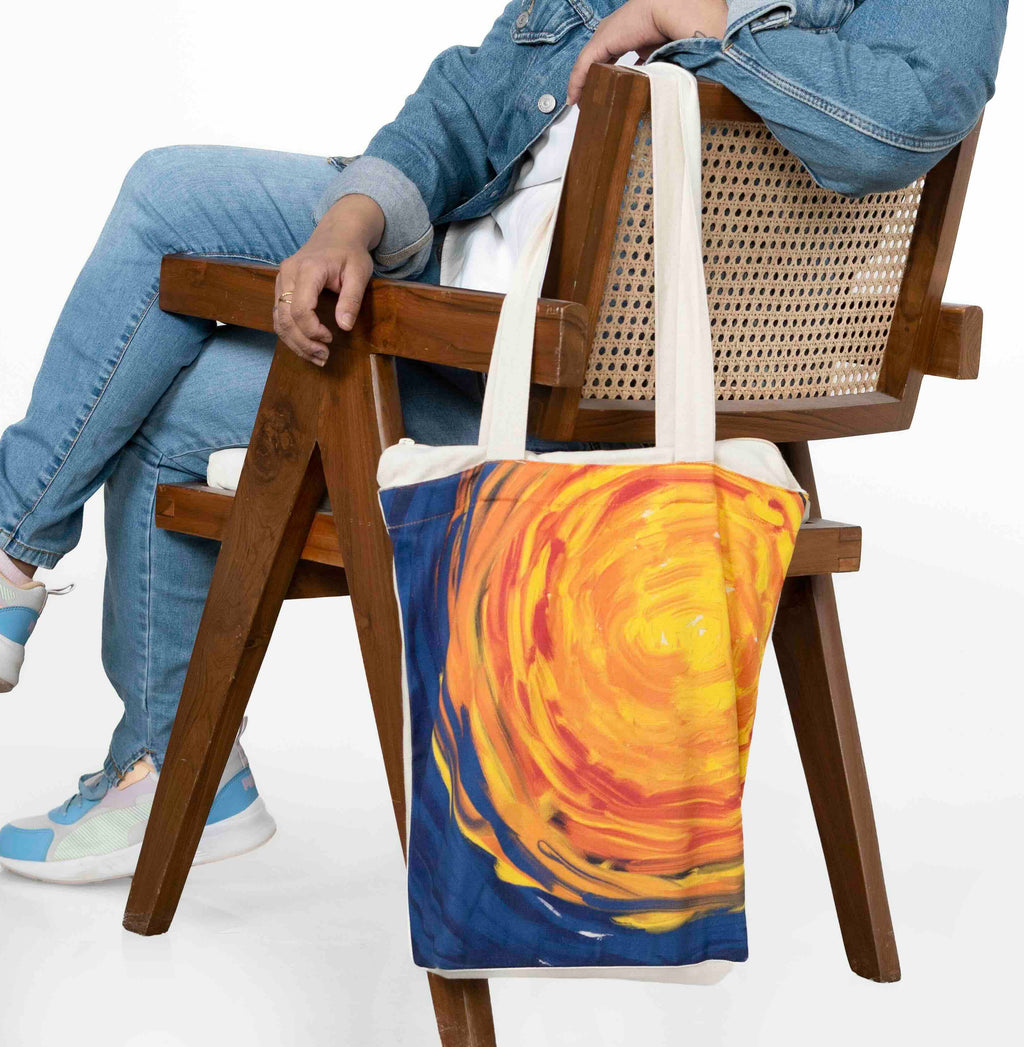 Van Gogh Sun Tote Bag
