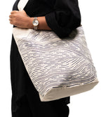 Waves tote bag