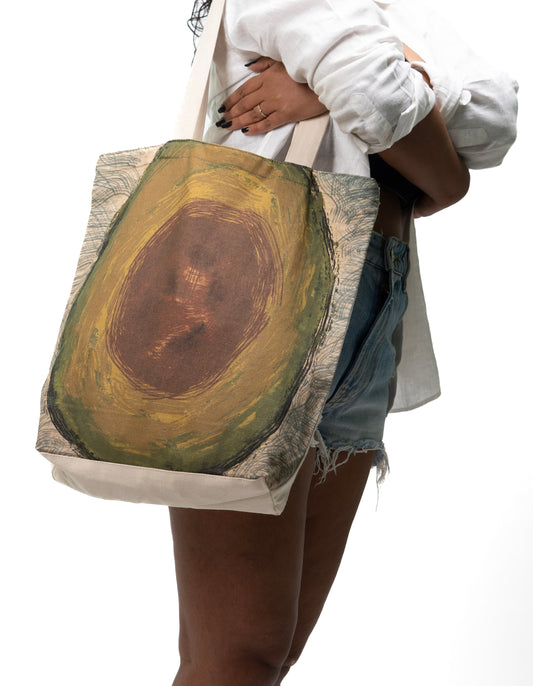 Avocado tote bag