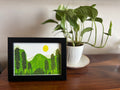 Green mountains