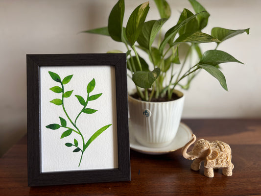 It's a leafy leaf world