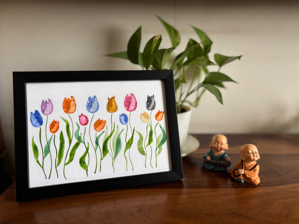 Tulips in bloom