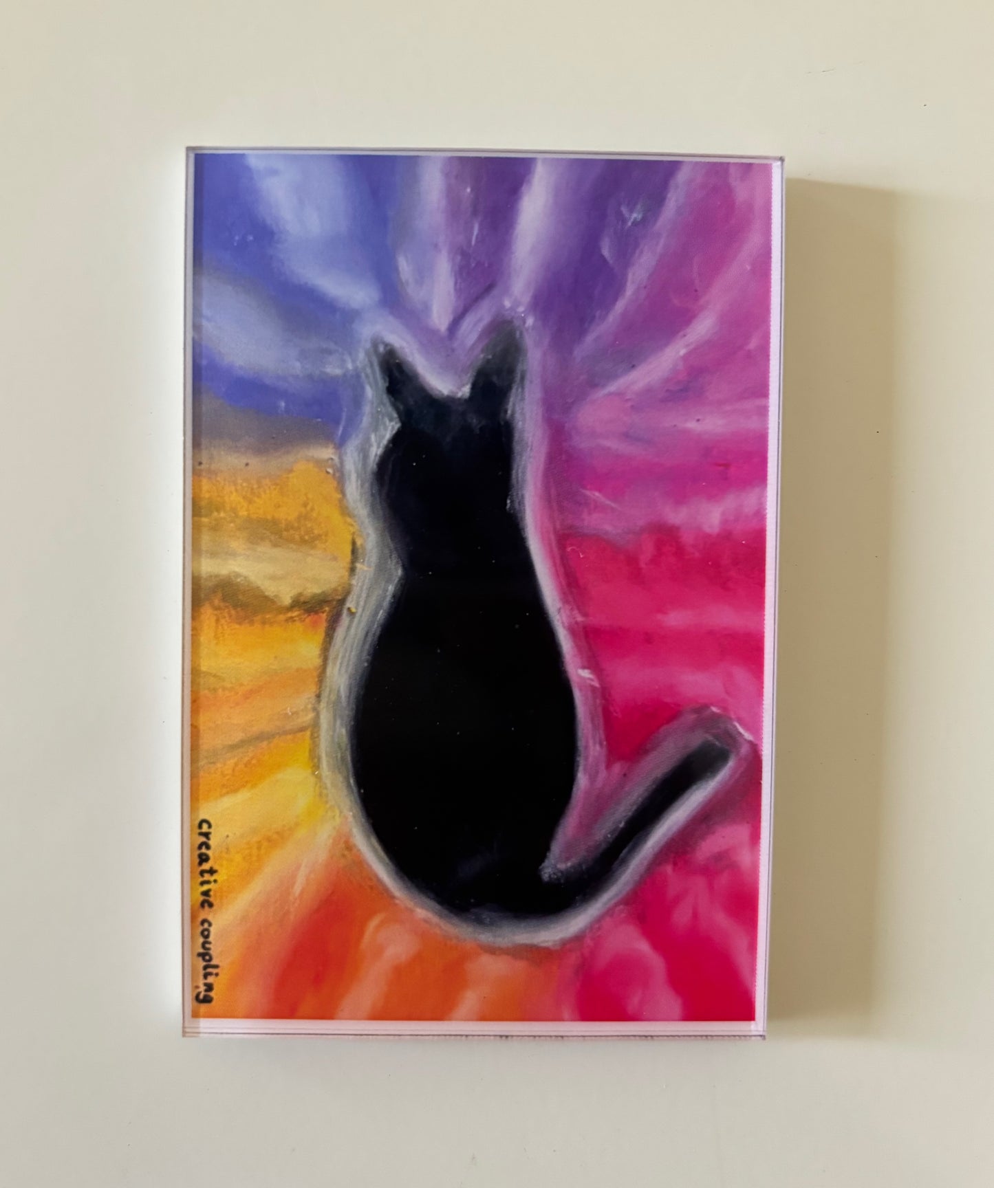 Mr Maggie cat magnet