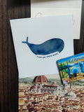 I love you whaley much sticker