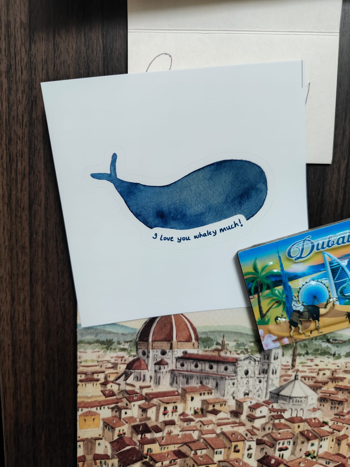 I love you whaley much sticker