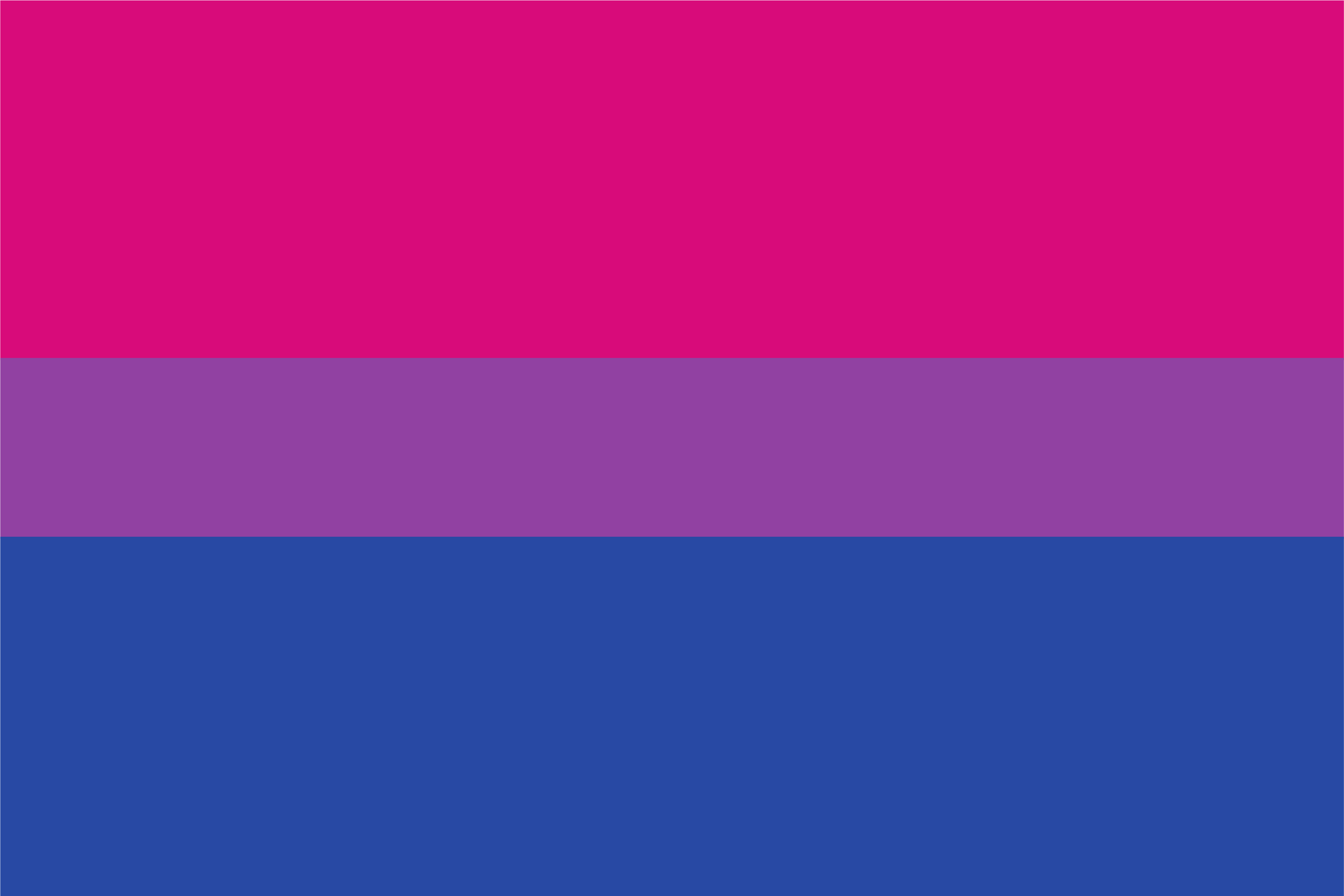 Bisexual pride flag sticker
