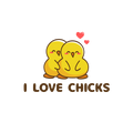 I love chicks pride sticker